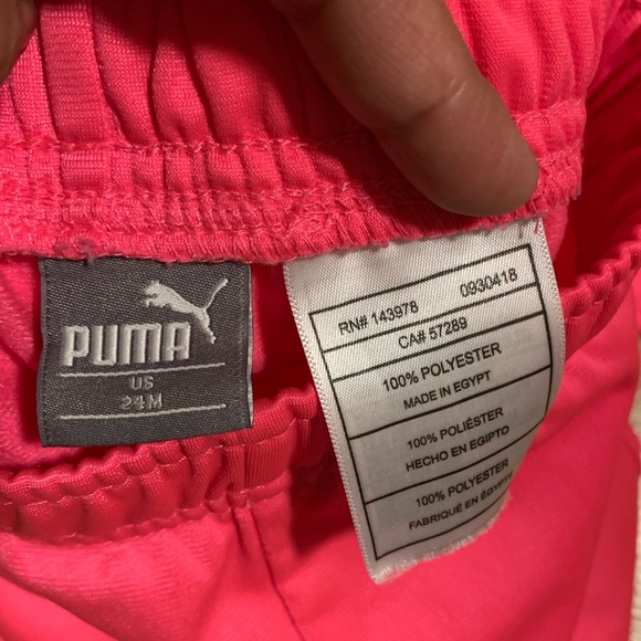 puma set jacket and pants in pink - Picture 3 of 4
